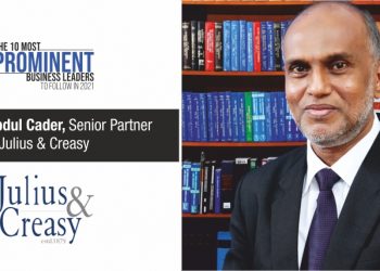 Sakeen Abdul Cader: Leading Julius & Creasy