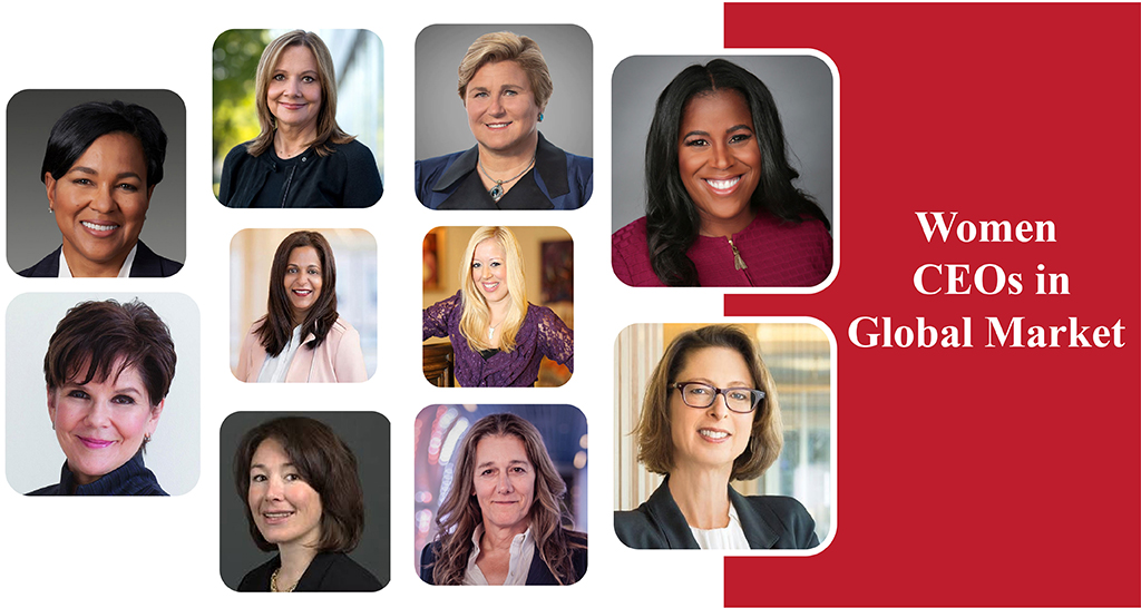 10 Women CEOs to Follow in Global Market