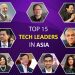 Top 15 Tech Leaders in Asia
