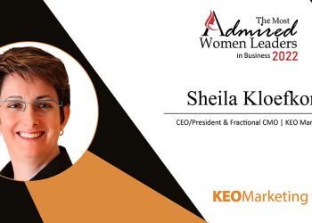 Fractional CMO, as well as founder of KEO Marketing Inc