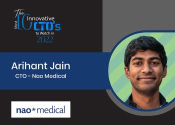 Arihant Jain is the Chief Technology Officer of Nao Medical
