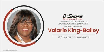 Valarie King-Bailey is the CEO of OnShore Technology Group