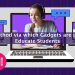 The method via which gadgets are used to educate students