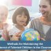 Methods for Maintaining the Interest of Talented Children in the Classroom