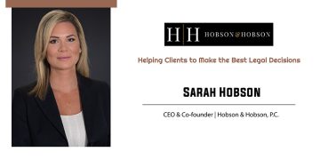 Sarah Hobson | CEO & Co-Founder | Hobson & Hobson, P.C