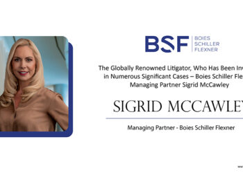 The Globally Renowned Litigator, Who Has Been Involved in Numerous Significant Cases – Boies Schiller Flexner Managing Partner Sigrid McCawley