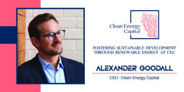 Alexander Goodall | CEO | Clean Energy Capital | The Inc Magazine