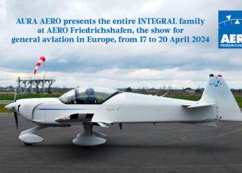 AURA AERO presents the entire INTEGRAL family at AERO Friedrichshafen, the show for general aviation in Europe, from 17 to 20 April 2024