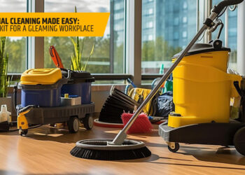 Commercial Cleaning Made Easy: Essential Kit for a Gleaming Workplace