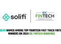 Solifi named among top fourteen Fast Track FinTech winners on 2024 IDC FinTech Rankings