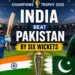 Champions Trophy 2025: India Beat Pakistan by Six Wickets
