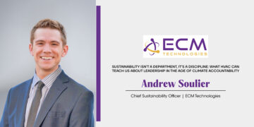 Andrew Soulier | Chief Sustainability Officer | ECM Technologies