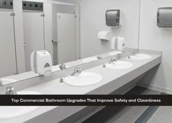 commercial bathroom