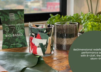 BeDimensional redefines leather performance and comfort with B-LEAF, the innovative atom-thin additive