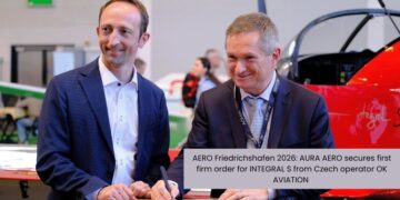 AERO Friedrichshafen 2026: AURA AERO secures first firm order for  INTEGRAL S from Czech operator OK AVIATION