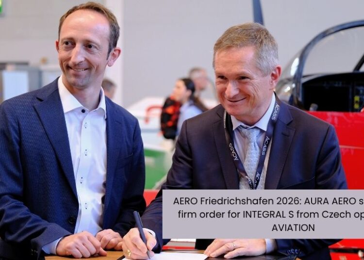 AERO Friedrichshafen 2026: AURA AERO secures first firm order for  INTEGRAL S from Czech operator OK AVIATION