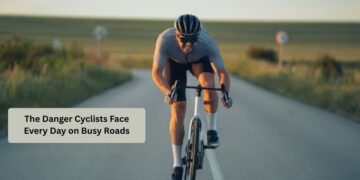 The Danger Cyclists Face Every Day on Busy Roads